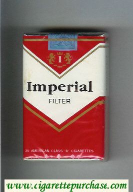 Imperial Filter cigarettes soft box