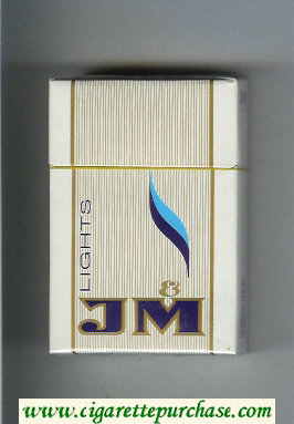JM Lights cigarettes Hard box