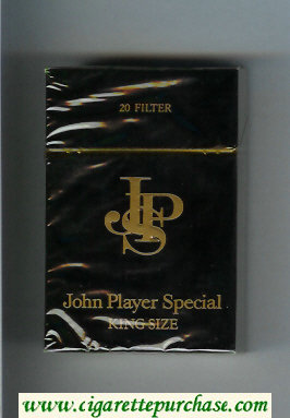 John Player Special King Size 20 Filter cigarettes hard box