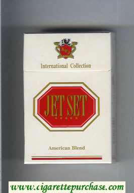 Jet Set International Collection American Blend cigarettes hard box