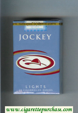 Jockey Lights cigarettes soft box
