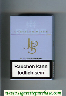 John Player Special Blue American Blend light blue cigarettes hard box
