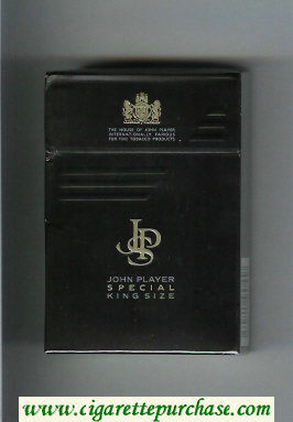 John Player Special cigarettes hard box
