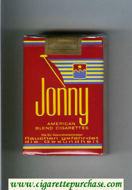 Jonny American Blend red cigarettes soft box