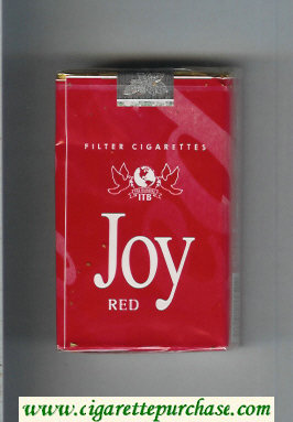 Joy Red Filter cigarettes soft box