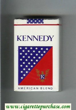Kennedy American Blend cigarettes soft box