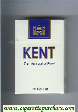 Kent Premium Lights Blend cigarettes hard box