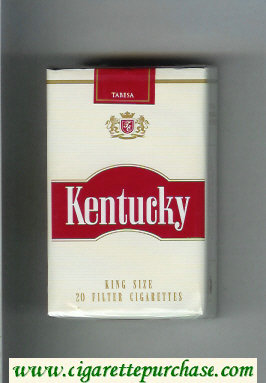 Kentucky King Size cigarettes soft box