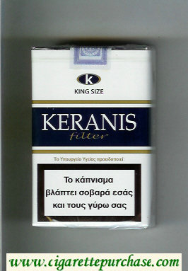 Keranis Filter King Size cigarettes soft box