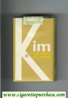 Kim De Oro Filtros cigarettes soft box