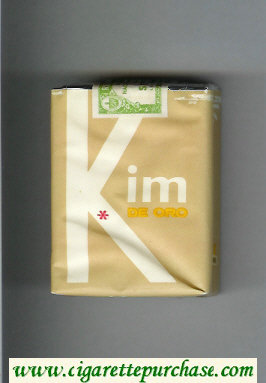 Kim De Oro cigarettes soft box