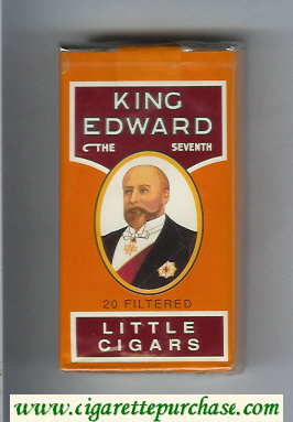 King Edward Little Cigars 100s cigarettes soft box