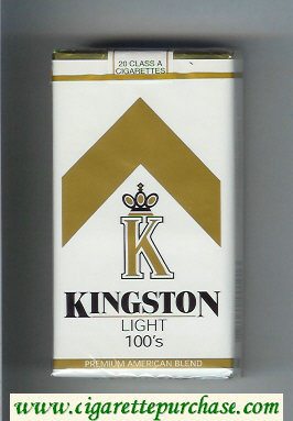 Kingston K Light 100s cigarettes soft box
