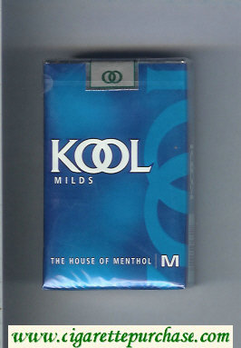 Kool Milds The House of Menthol cigarettes soft box