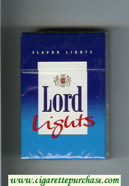 Lord Lights Flavor Lights cigarettes hard box