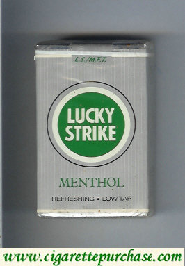 Lucky Strike Menthol LSMFT Low Tar cigarettes soft box