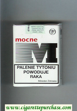 M Mocne soft box cigarettes