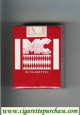MC red and white cigarettes soft box