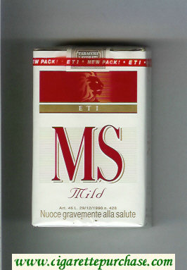 MS ETI Mild cigarettes soft box