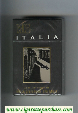 MS Italia cigarettes hard box