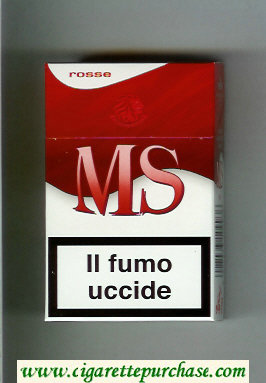 MS Messis Summa Rosse cigarettes hard box