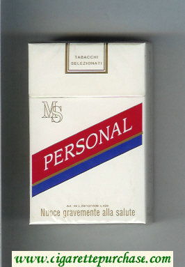 MS Personal cigarettes hard box
