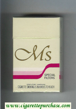 Ms Special Filter cigarettes hard box