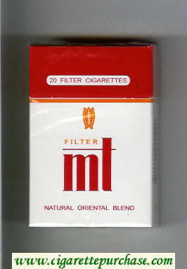 Mt Filter Natural Oriental Blend cigarettes hard box