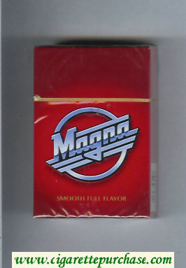 Magna Smooth Full Flavor red cigarettes hard box