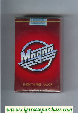 Magna Smooth Full Flavor red cigarettes soft box