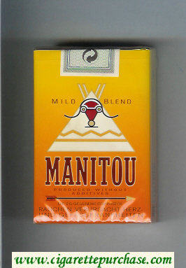 Manitou Mild Blend cigarettes soft box