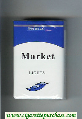 Market Lights cigarettes soft box