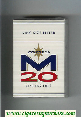 Mars M 20 Klasicka Chut cigarettes hard box
