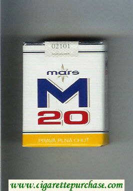 Mars M 20 Prava Plna Chut cigarettes soft box