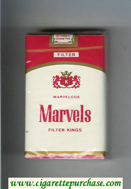 Marvels soft box cigarettes