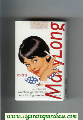 MaryLong Extra cigarettes soft box