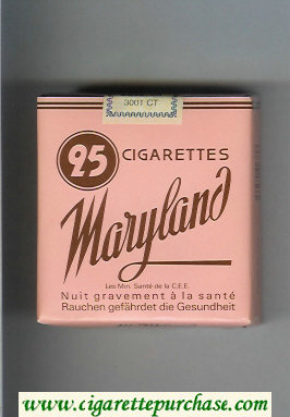 Maryland 25 cigarettes pink soft box