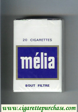 Melia Bout Filtre 20 cigarettes soft box