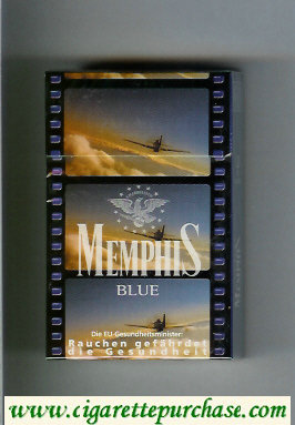 Memphis hard box cigarettes Blue