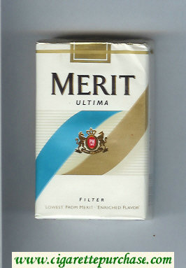 Merit Ultima Filter cigarettes soft box