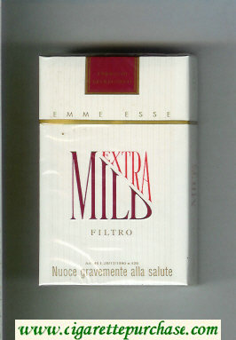 Mild Extra Filtro cigarettes hard box