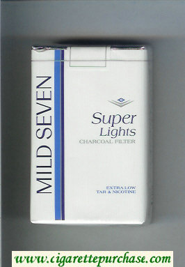 Mild Seven Super Lights cigarettes soft box