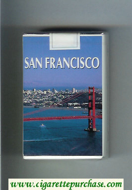 Mild Seven San Francisco Lights cigarettes soft box