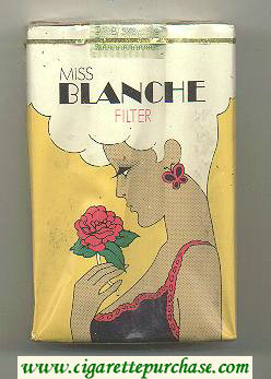 Miss Blanche 25s 100 cigarettes soft box