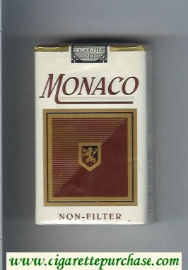 Monaco Non-Filter Cigarettes soft box