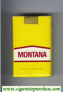 Montana Cigarettes soft box