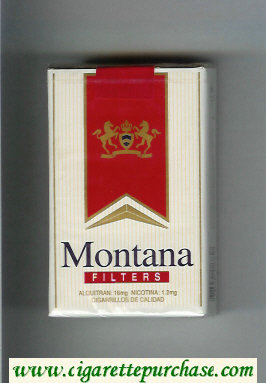 Montana Filters Cigarettes soft box