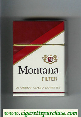 Montana Filter hard box Cigarettes
