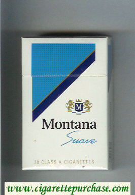 Montana Suave Cigarettes hard box