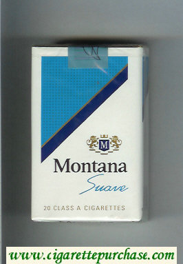 Montana Suave Cigarettes soft box